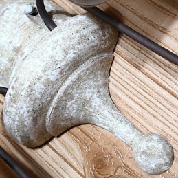 Apliques de pared estilo mini estilo rústico de madera de bambú