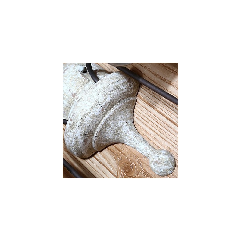 Apliques de pared estilo mini estilo rústico de madera de bambú