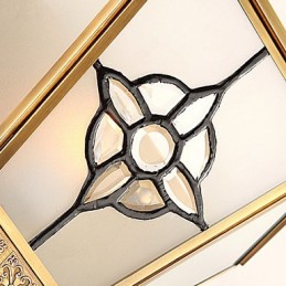 Apliques de pared estilo mini tradicional clásico metal