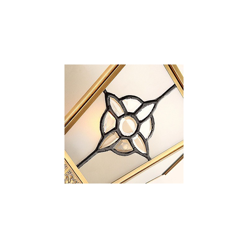 Apliques de pared estilo mini tradicional clásico metal
