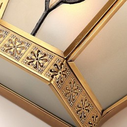 Apliques de pared estilo mini tradicional clásico metal