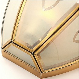 Apliques de pared estilo mini tradicional clásico metal