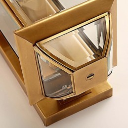 Apliques de pared estilo mini tradicional clásico metal