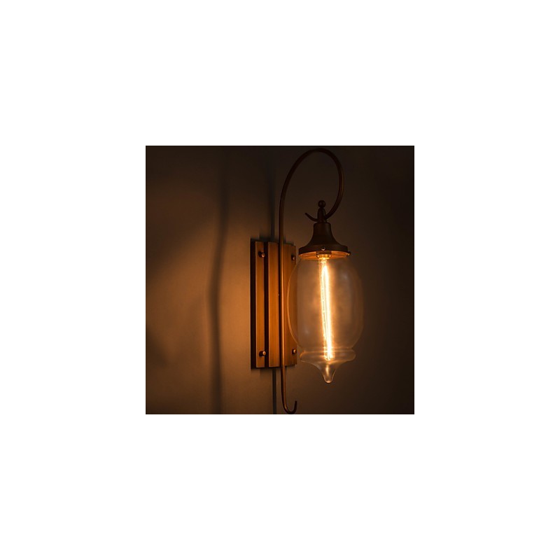 Apliques de pared para el hogar, aplique minimalista de pared para interiores, lámpara de hierro forjado, lámparas de noche para dormitorio y sala de estar.