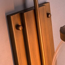Apliques de pared para el hogar, aplique minimalista de pared para interiores, lámpara de hierro forjado, lámparas de noche para dormitorio y sala de estar.