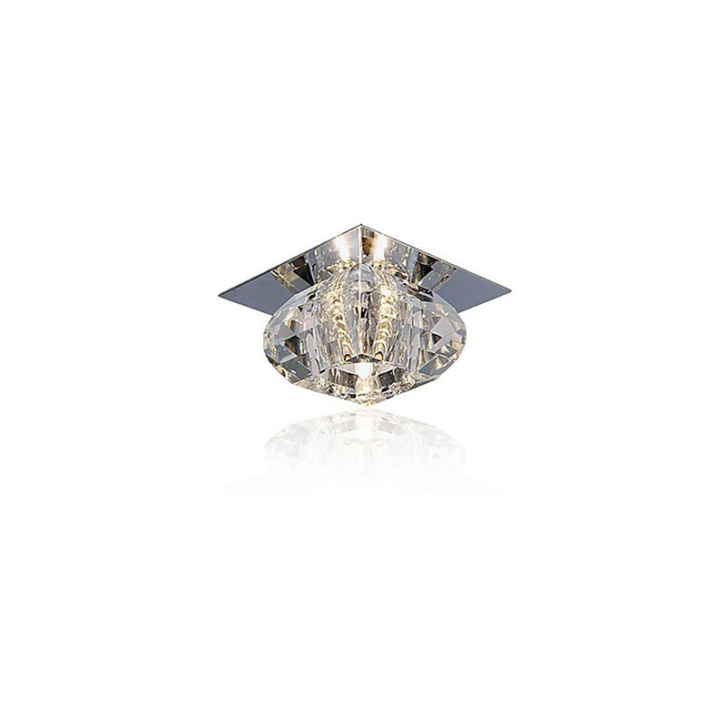 Lámpara de techo moderna de cristal contemporáneo estilo mini