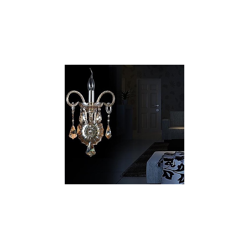 Apliques de pared de cristal modernos y contemporáneos de cristal