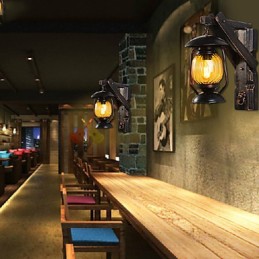 Lámparas de pared 1 luz elegantes europeas artísticas