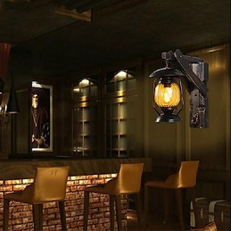 Lámparas de pared 1 luz elegantes europeas artísticas