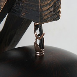 Lámparas de pared 1 luz elegantes europeas artísticas