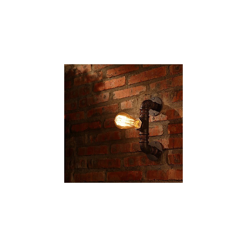 Apliques de pared retro estilo mini rústico de metal