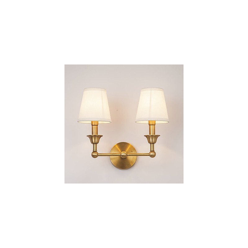 Apliques de pared estilo mini de metal campestre
