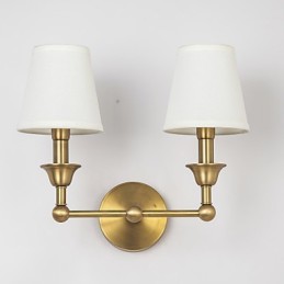 Apliques de pared estilo mini de metal campestre