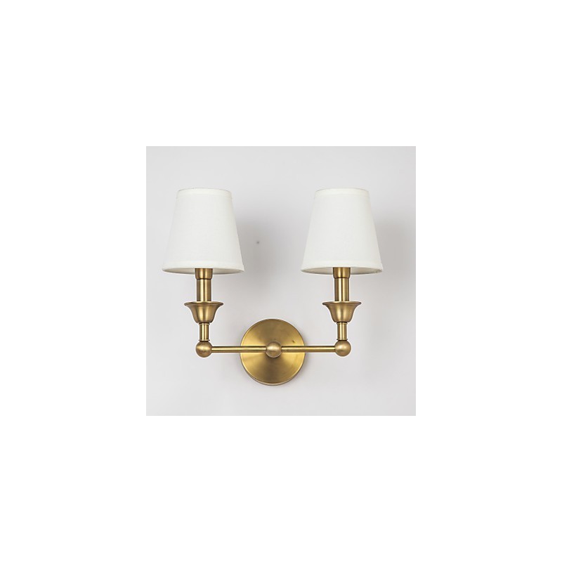 Apliques de pared estilo mini de metal campestre