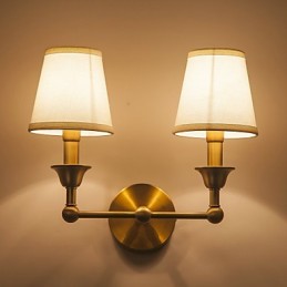 Apliques de pared estilo mini de metal campestre