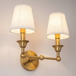 Apliques de pared estilo mini de metal campestre