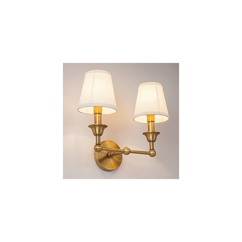 Apliques de pared estilo mini de metal campestre