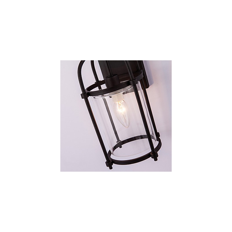 Lámparas creativas de estilo industrial, lámparas de pared estilo norteamericano con bombilla Edison tipo flauta, luces decorativas para barra interior.
