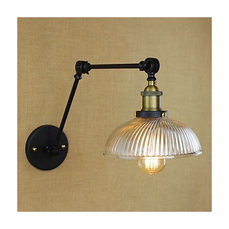 Apliques de pared Luces oscilantes Lámparas de pared de lectura Estilo mini Rústico Lodge Metal Apliques de pared Luces oscilantes Lámparas de pared de lectura Estilo mini Rústico Lodge Metal