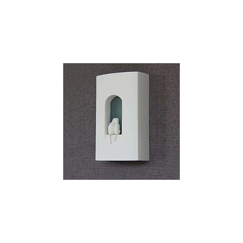 Lámpara de pared moderna blanca de moda, lámpara de pared para mesita de noche, lámpara de espejo, lámpara de pared para dormitorio