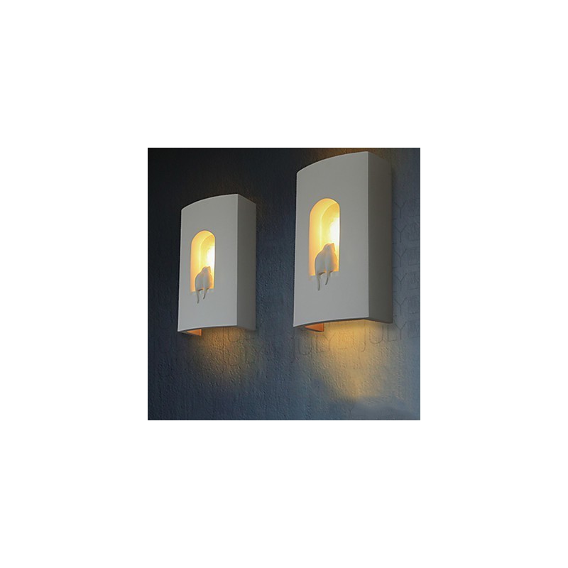 Lámpara de pared moderna blanca de moda, lámpara de pared para mesita de noche, lámpara de espejo, lámpara de pared para dormitorio