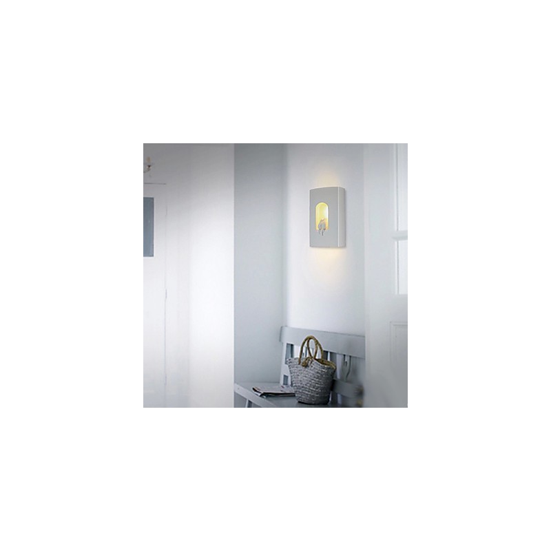 Lámpara de pared moderna blanca de moda, lámpara de pared para mesita de noche, lámpara de espejo, lámpara de pared para dormitorio