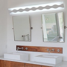 Apliques de pared Iluminación de baño Moderno Contemporáneo PVC