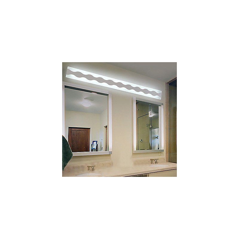 Apliques de pared Iluminación de baño Moderno Contemporáneo PVC