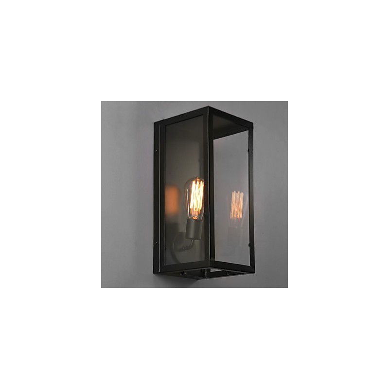 Aplique de pared de hierro estilo retro estilo pastoral de pueblo para sala de estar, comedor y dormitorio.