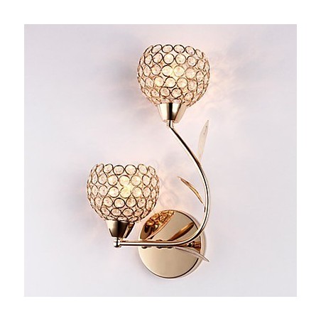 Apliques de pared Lámparas de pared de lectura Cristal Mini Estilo Moderno Contemporáneo Metal Apliques de pared Lámparas de pared de lectura Cristal Mini Estilo Moderno Contemporáneo Metal
