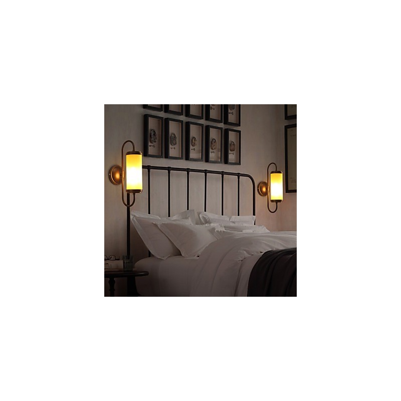 Lámpara de pared con candelabros, estilo country americano contemporáneo y contraído que restaura las costumbres antiguas.