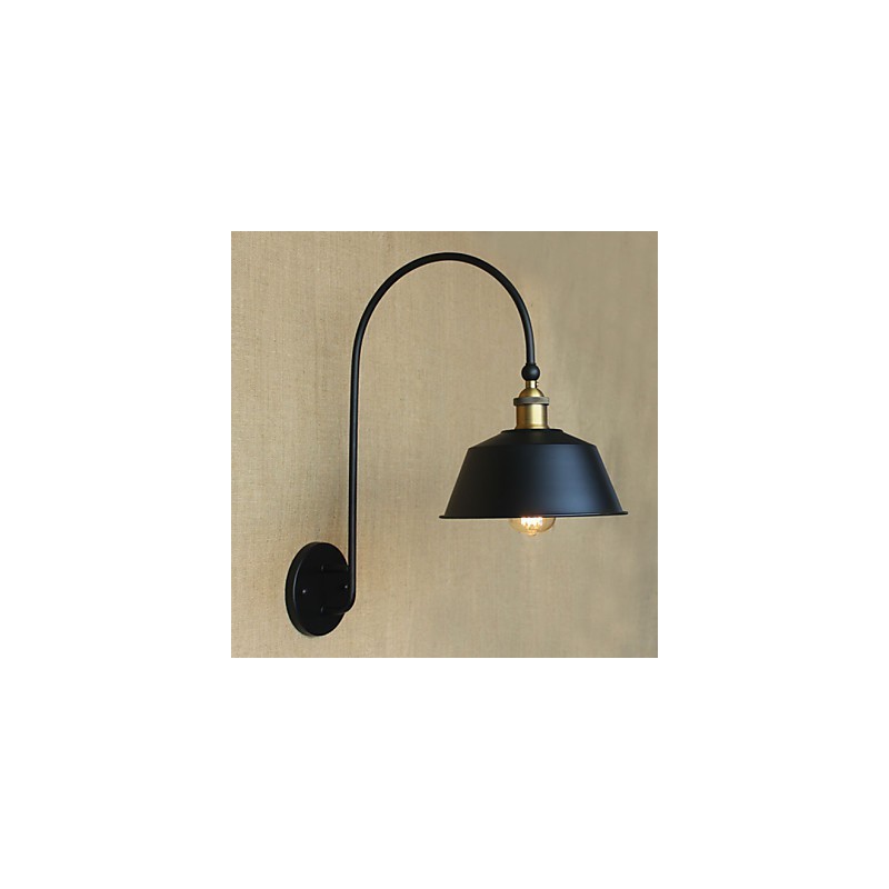 Lámpara de pared decorativa de hierro para comedor, estilo loft, estilo industrial, estilo retro, estilo villa nostálgico, estilo country americano