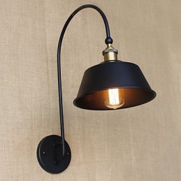 Lámpara de pared decorativa de hierro para comedor, estilo loft, estilo industrial, estilo retro, estilo villa nostálgico, estilo country americano