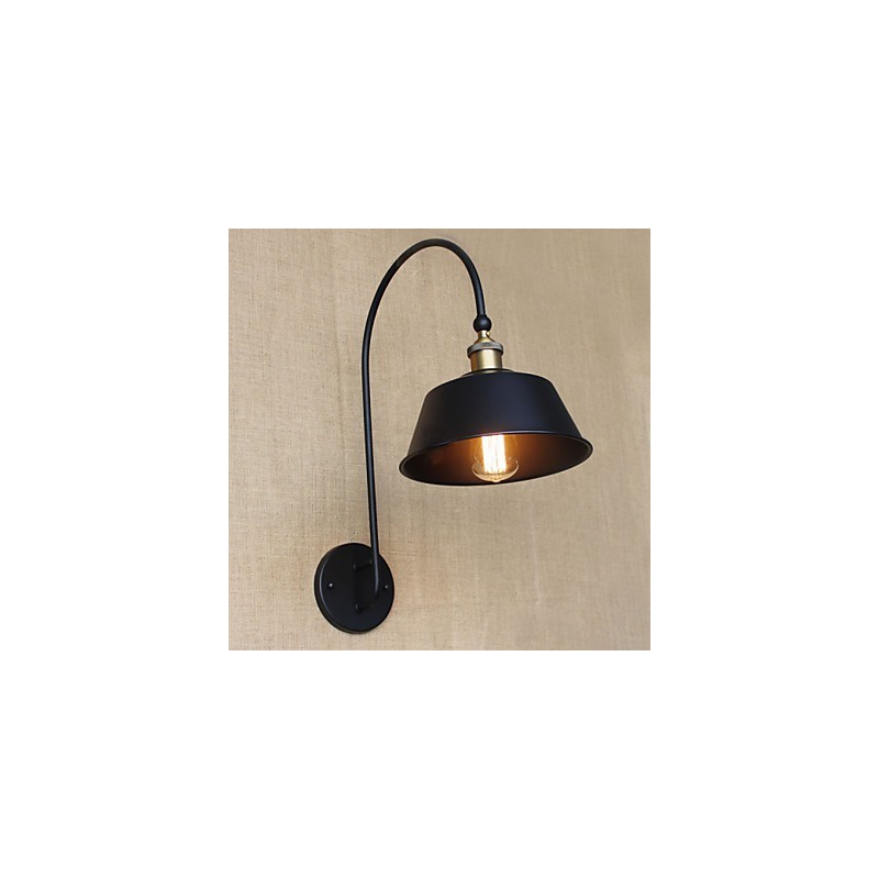 Lámpara de pared decorativa de hierro para comedor, estilo loft, estilo industrial, estilo retro, estilo villa nostálgico, estilo country americano