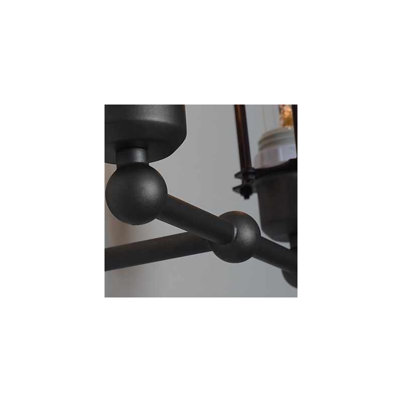 Lámpara de pared de hierro estilo loft americano estilo retro industrial con luces artísticas