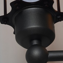 Lámpara de pared de hierro estilo loft americano estilo retro industrial con luces artísticas