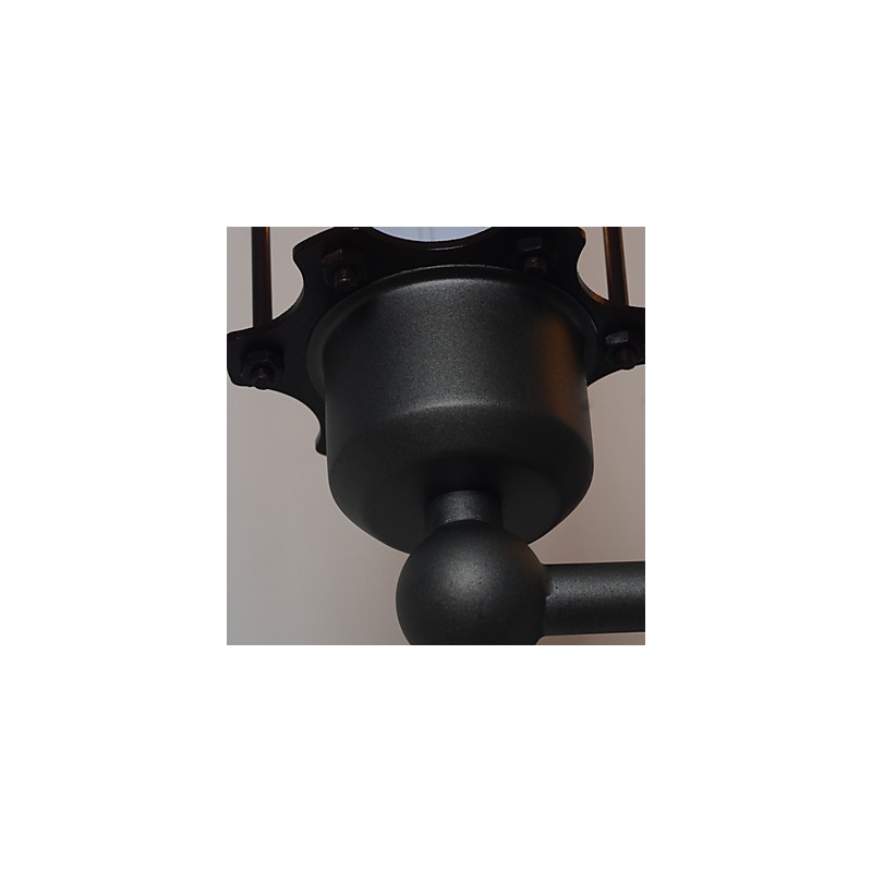 Lámpara de pared de hierro estilo loft americano estilo retro industrial con luces artísticas