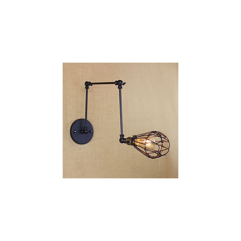 Lámpara de hierro para loft, estilo retro industrial, para pasillo, escaleras, mesa, restaurante, bar, creativa y sencilla