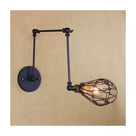 Lámpara de hierro para loft, estilo retro industrial, para pasillo, escaleras, mesa, restaurante, bar, creativa y sencilla Lámpara de hierro para loft, estilo retro industrial, para pasillo, escaleras, mesa, restaurante, bar, creativa y sencilla