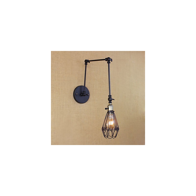 Lámpara de hierro para loft, estilo retro industrial, para pasillo, escaleras, mesa, restaurante, bar, creativa y sencilla