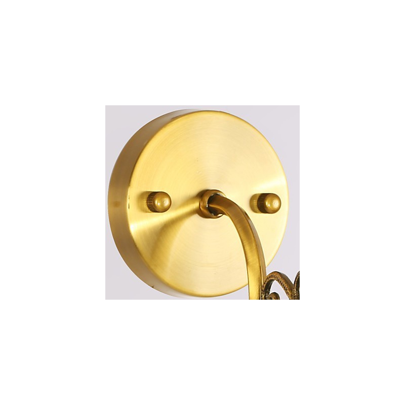 Lámparas de pared clásicas para dormitorio, apliques de pared de metal sencillos para sala de estar, bar, cafetería, pasillo, balcón.