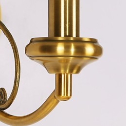 Lámparas de pared clásicas para dormitorio, apliques de pared de metal sencillos para sala de estar, bar, cafetería, pasillo, balcón.