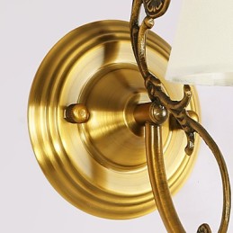 Lámparas de pared clásicas para dormitorio, apliques de pared de metal sencillos para sala de estar, bar, cafetería, pasillo, balcón.