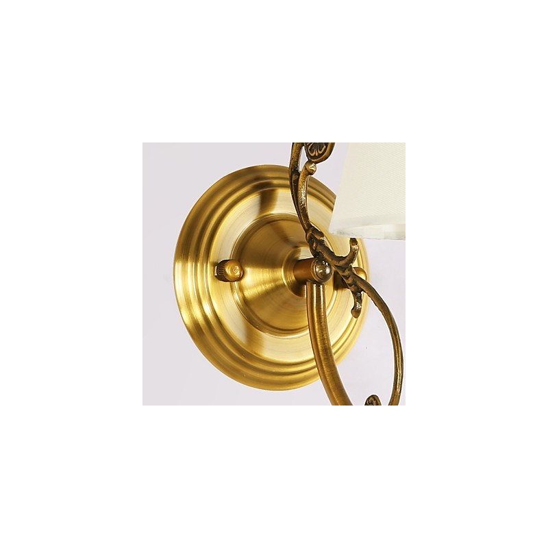 Lámparas de pared clásicas para dormitorio, apliques de pared de metal sencillos para sala de estar, bar, cafetería, pasillo, balcón.