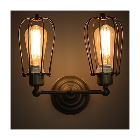 Lámpara de pared antigua estilo loft estilo americano estilo hierro industrial Lámpara de pared antigua estilo loft estilo americano estilo hierro industrial