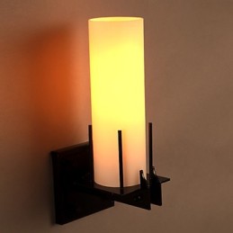 Lámpara de pared estilo candelabro con personalidad retro contemporánea y estilo loft.