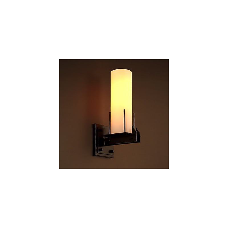 Lámpara de pared estilo candelabro con personalidad retro contemporánea y estilo loft.