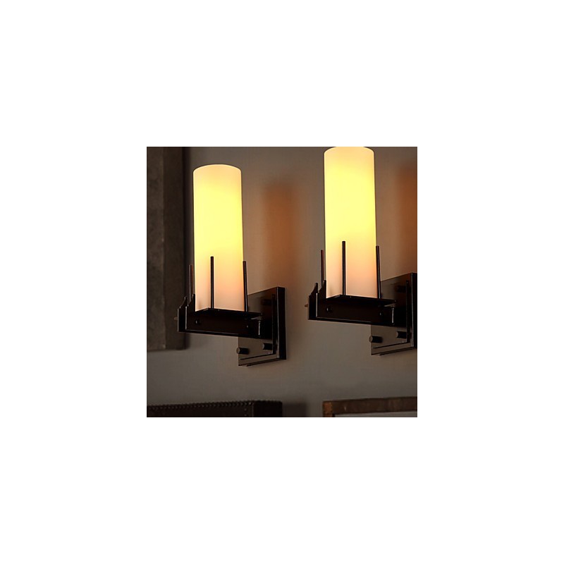 Lámpara de pared estilo candelabro con personalidad retro contemporánea y estilo loft.