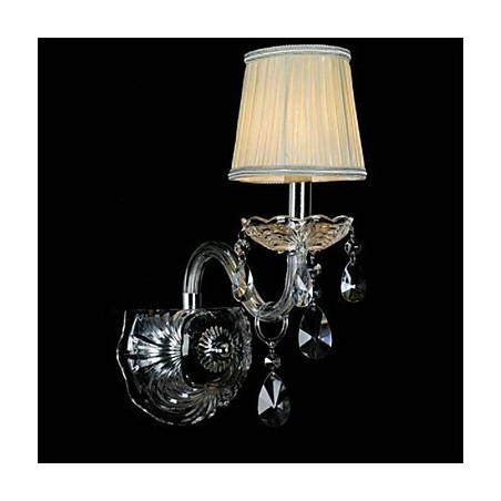 Apliques de pared estilo mini cristal, luces de pared con forma de vela, vidrio moderno y contemporáneo Apliques de pared estilo mini cristal, luces de pared con forma de vela, vidrio moderno y contemporáneo