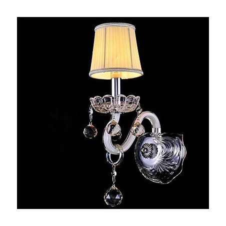 Apliques de pared estilo mini cristal, luces de pared con forma de vela, vidrio moderno y contemporáneo Apliques de pared estilo mini cristal, luces de pared con forma de vela, vidrio moderno y contemporáneo